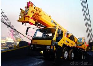 Truck crane QY35K5,Hydraulic pipeline,Compact boom head