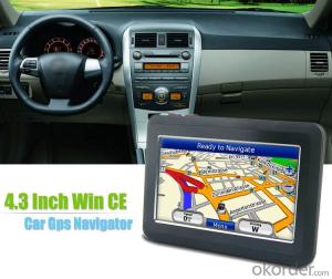4.3 inch GPS Navigation with Windows CE 6.0 Support FM/ Bluetooth/ AVIN/ ISDB-T