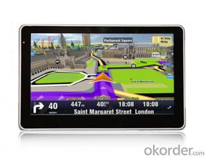 4.3 inch GPS Navigation System with 480*272 Pixels Resolution,  Win CE 6.0 DDR2 64M System 1