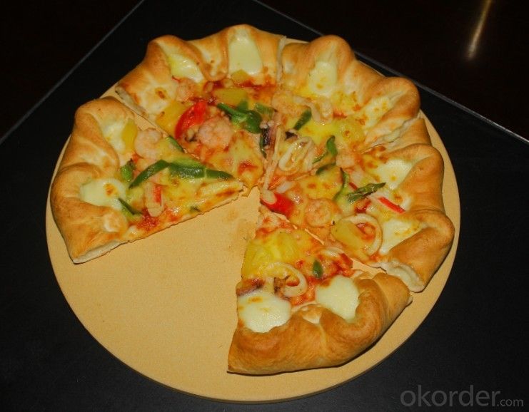 Round Pizza Stone dia228mm for cooking pizza