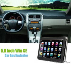 5 inch Car GPS Navigation Mstar 2531 800MHz Support AVIN Bluetooth FM and ISDB-T System 1