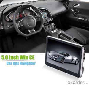 5.0 inch Car GPS Navigation Portable tTpe with WinCE 6.0 System 1
