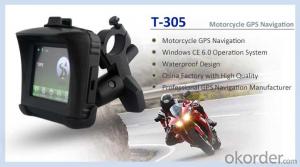 3.5 inch Rugged Waterproof Motorcycle GPS Navigation Support Bluetooth