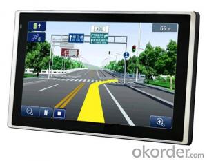 6-inch Portable GPS with FM Radio, AV-in Function and 4GB Memory, Bluetooth