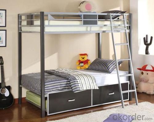 Twin over Twin Metal Bed 4506 From Fortune Global 500 Company System 1