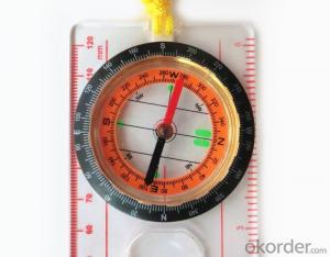 Professional Map or Ruler Mini-Compass DC45-C for Surveying