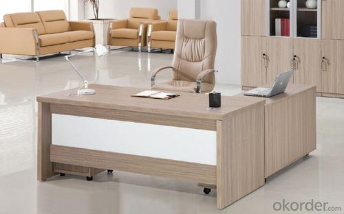 Executive Desk Table Hight Quality Wood Melamine/Glass Office Table Desk  1808 System 1