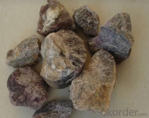 High Purity Small Size 80% CaF2 Fluorite Fluorspar