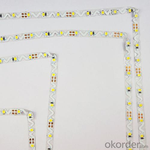 6mm width strip 2835 12V 600leds bendable led strip for corner of letter System 1