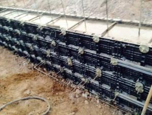 New type of Plastic  Formwork  System in Building Industry