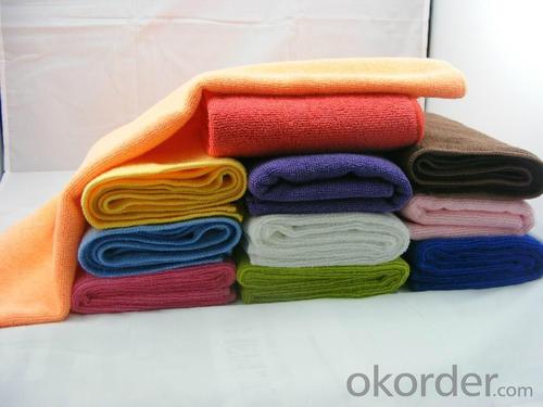 Microfiber cleaning towel with soft touch System 1