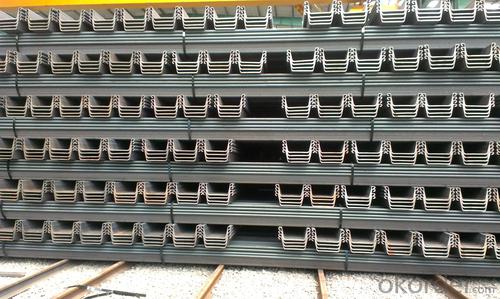 Steel Sheet Piling/European Standard U Steel Sheet Pile/hot rolled steel sheet piles System 1