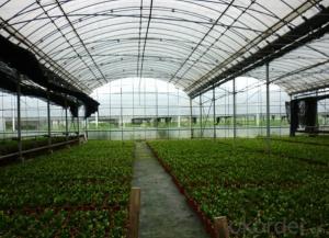 Polycarboante greenhouse design for agriculture