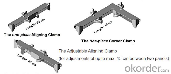 Steel Frame Corner-Link for formwork and scaffolding system