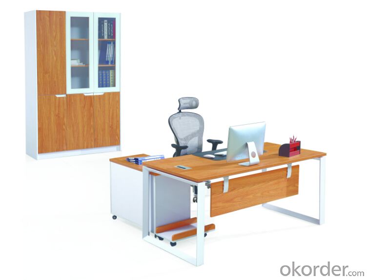 Modern Wooden MDF Melamine/Glass Modular Office Table/ Excutive Desk CN3023