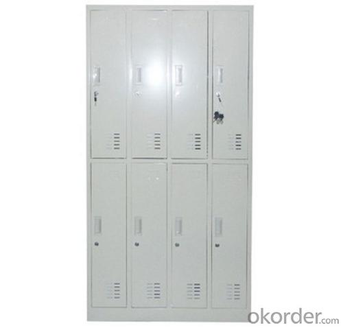 Locker Steel Cabinet Office Furniture School Double Door System 1