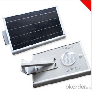 Small Volume All In One Integrated Solar Street Light 12W System 1