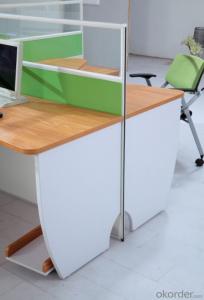 Wooden MDF Melamine/Glass Modular Office Table/ Excutive Desk AM688 System 1