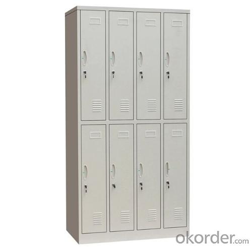 Steel Cabinet Office Furniture School Locker  Double Door System 1