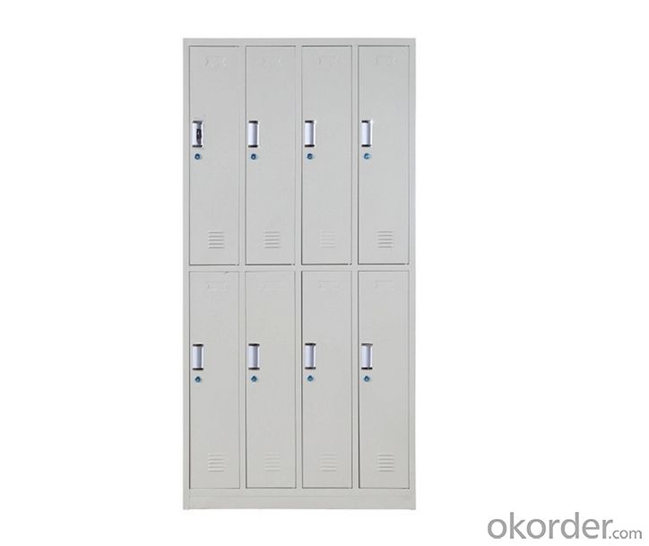 Steel Cabinet Office Furniture School Locker  Double Door