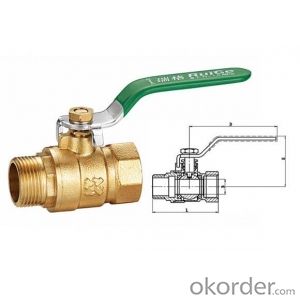 Brass ball valve - CW617N 1/2" to 4" in low price System 1