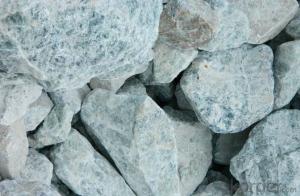 Fluoride Mine CaF2 75% / Fluorite Ore For Smelting Aluminium Industry 10-80MM