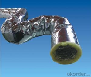 Aluminum Insulated Flexible Duct For HVAC SYSTEM USE