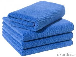Microfiber cleaning towel for exporting with top quality