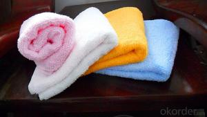 Microfiber cleaning towel with various color choice