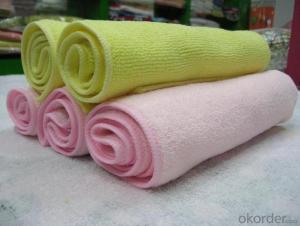 Microfiber cleaning towel with many color choice System 1