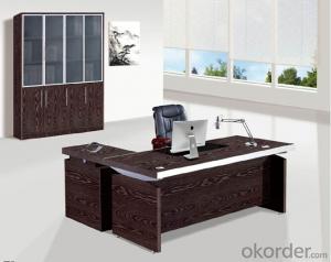 Excutive Desk Modern Wooden MDF Melamine/Glass Modular Office Table/ CN802 System 1