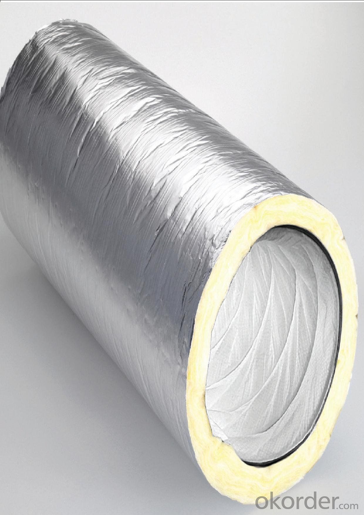 Aluminum Insulation Flexible Duct For Heat Ventilation Use