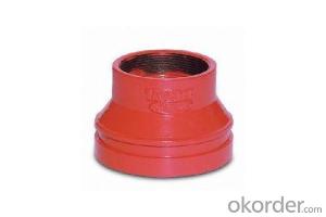 Ductile Iron Grooved Fittings of Flexible Coupling Elbow22.5