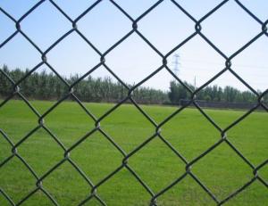 Hot dipped galvanized chain link fencing