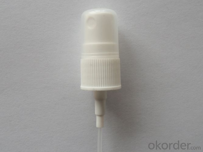 Plastic half cap mini sprayer pump portable mist sprayer pump for bottle System 1