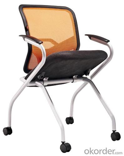 Stacking Chair Training Chair Meeting Chairs Mesh PU Office Chairs 6128 System 1