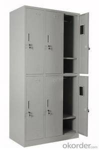 Metal Six Door Locker DX07 from Fortune Global 500 company