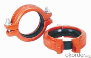 Iron Grooved Fitting of Flexible Coupling Street Elbow cap
