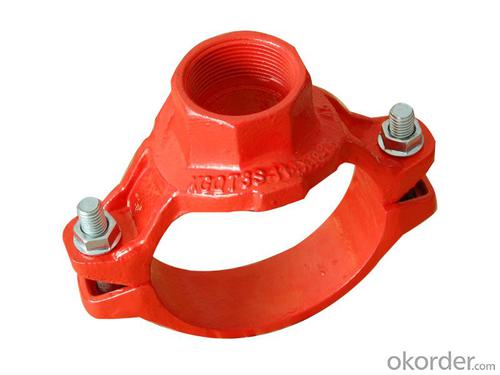 Ductile iron Grooved Fitting of Flexible Coupling Plug System 1