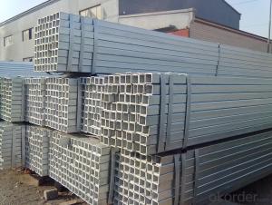 Pipe for building materials galvanized hollow section