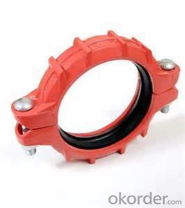 Ductile iron Grooved Fitting of Flexible Couplings Red Socket System 1