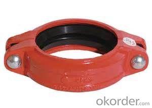 Ductile iron Grooved Fitting of Flexible Couplings Tees System 1