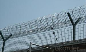 358 High security Prison Welded Wire Mesh Fencing System for Sale