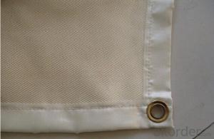 Silicone Coated Fireproof Insulation Fiberglass Cloth