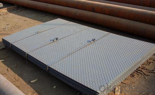 Hot Rolled checkered plate from China, A36, ST37-2 System 1