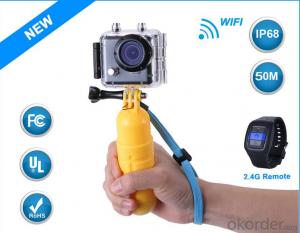 NEWEST Sport Camera 1080P 30fps 150 Degree with 30 Metre Dash Camera wifi Smart Watch Control System 1