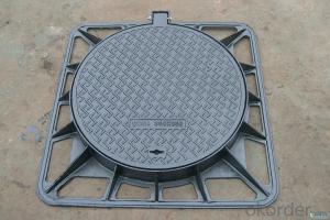 Ductile Iron Manhole Cover ΕΝ124 From China System 1