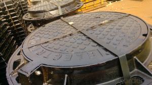 Ductile Iron Manhole Cover Made EN124 In China D400