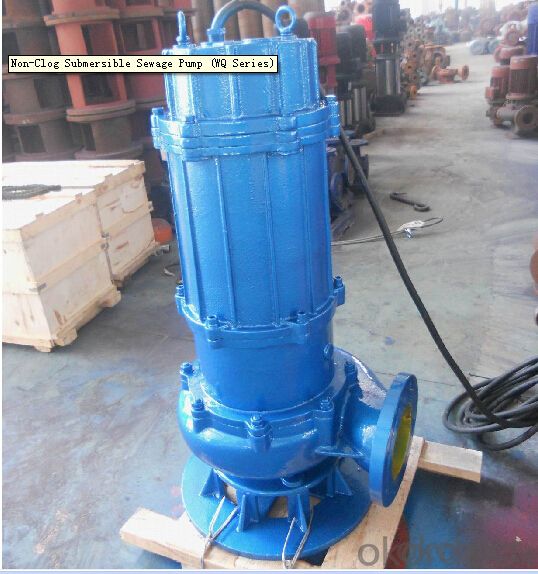 Non-Clog Submersible Sewage Water Pump for Irrigation