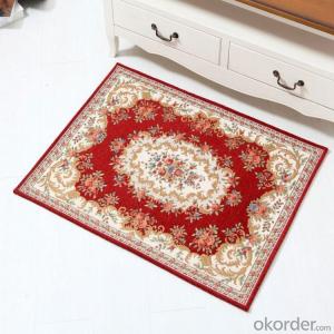 Hot Sale Luxury Polyester Jacquard  Carpet for Door